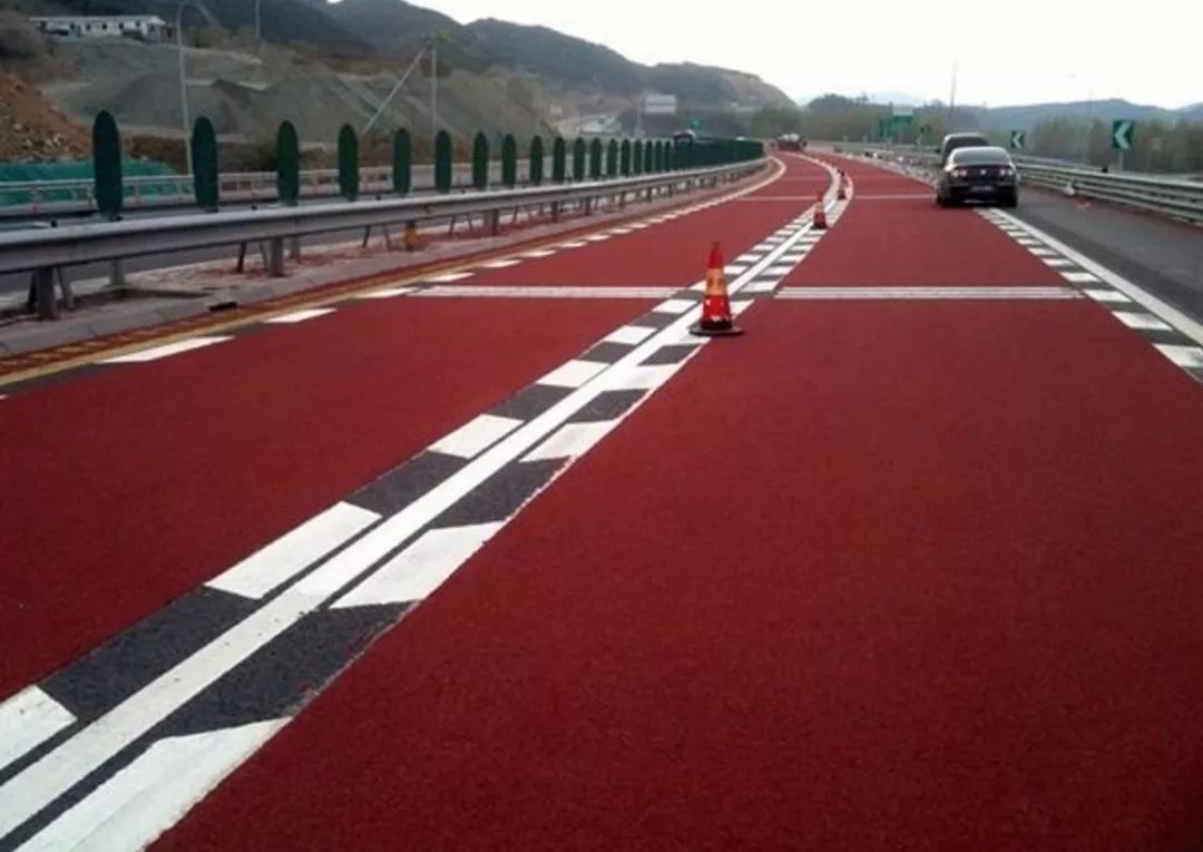 彩色防滑路面 彩色防滑路面